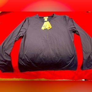 Tommy Bahama navy rash guard